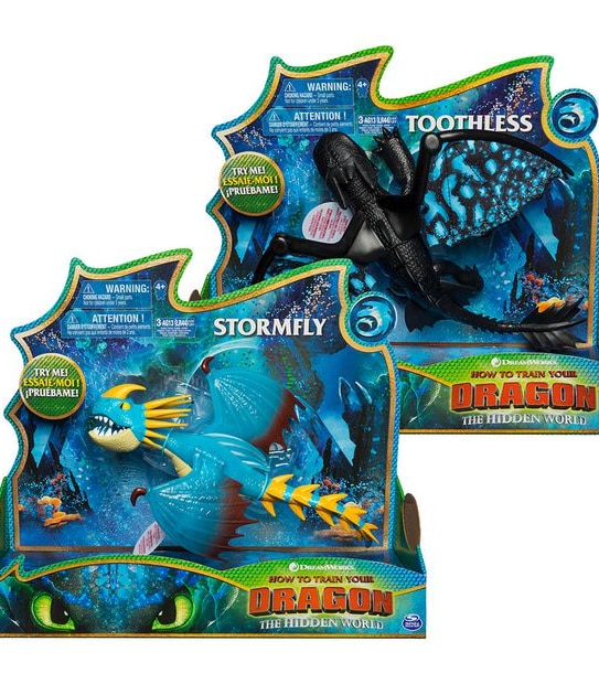 How To Train Your Dragon: The Hidden World - Deluxe Dragon  - Assorted*