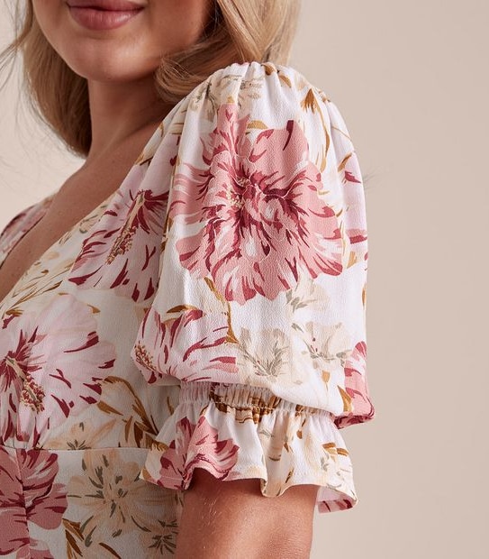 Dannii Minogue Petites V-Neck Dress