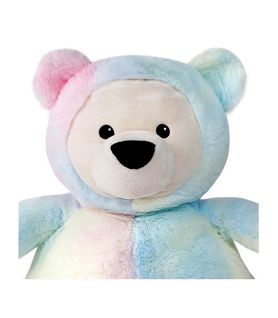 FAO Schwarz - Glow Brights - Toy Plush LED with Rainbow Bear 12-inch