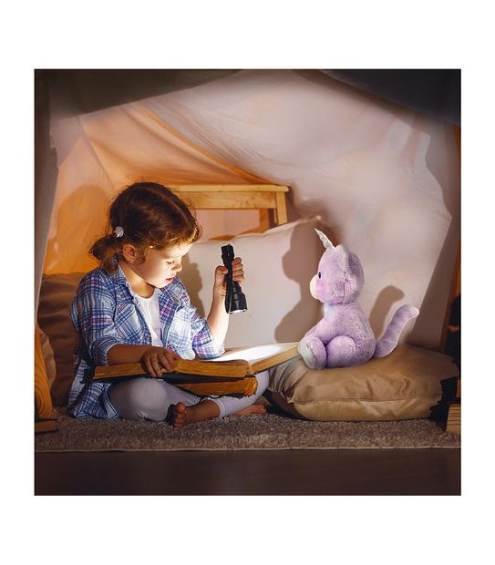 FAO Schwarz - Glow Brights - Toy Plush LED with Kittycorn 15-inch