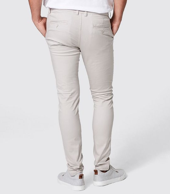Commons Skinny Chino Pants - Stone