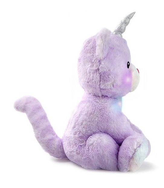 Fao Schwarz Glow Brights Toy Plush Led With Sound White Unicorn 15 Stuffed  Animal : Target