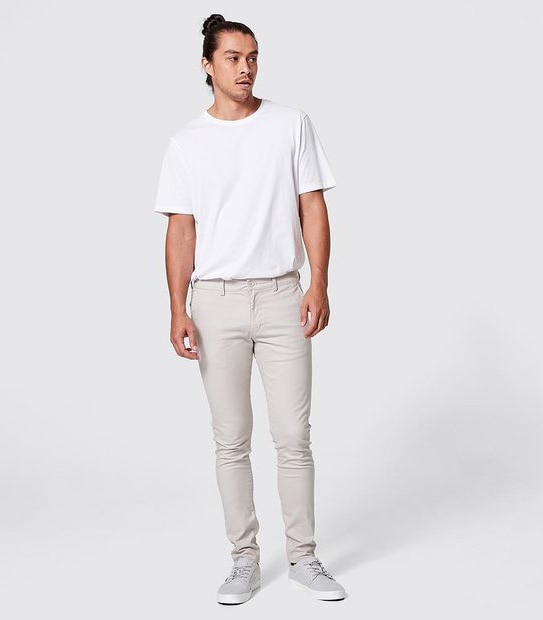 Commons Skinny Chino Pants - Stone