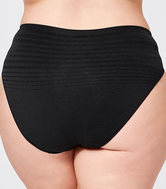 2 Pack Fuller Figure Seamfree High Cut Briefs; Style: LHF83608FF