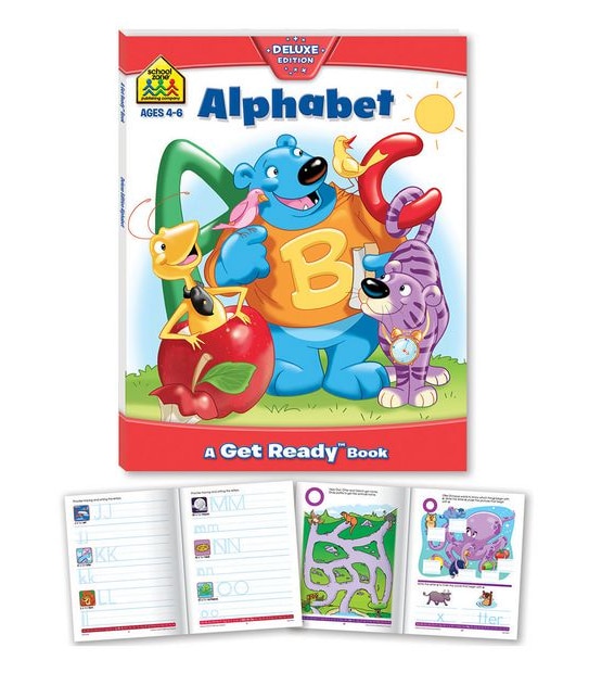School Zone Alphabet Get Ready Book