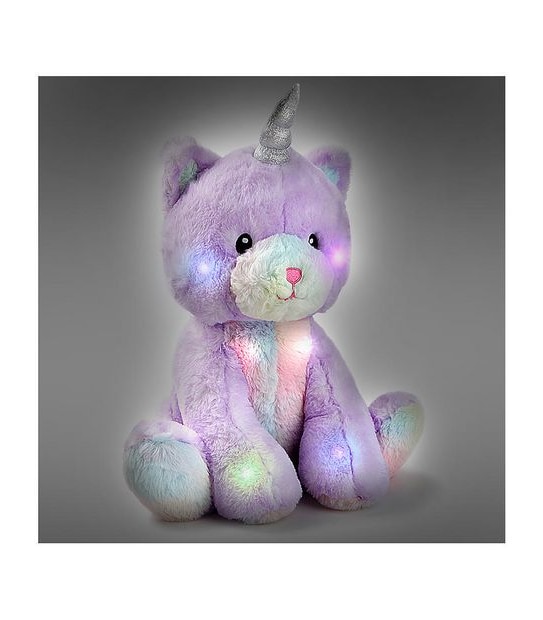 FAO Schwarz - Glow Brights - Toy Plush LED with Kittycorn 15-inch