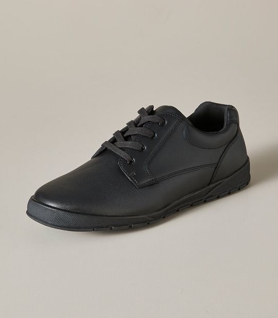 Grad Good Fit Lace-Up Leather School Shoes