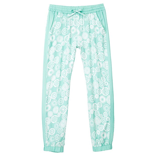 Girls' Circle Print Harem Pants 