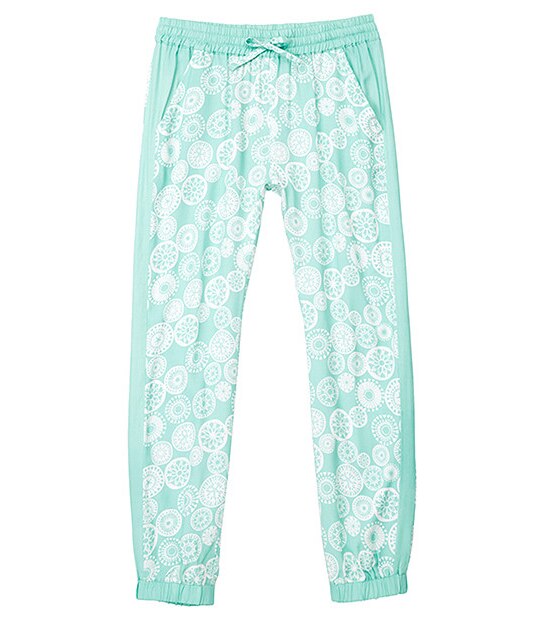 Girls' Circle Print Harem Pants