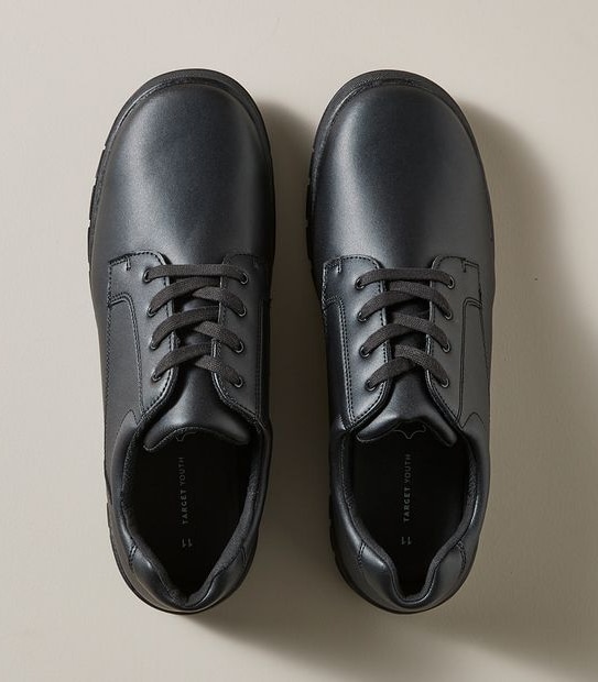 Grad Good Fit Lace-Up Leather School Shoes