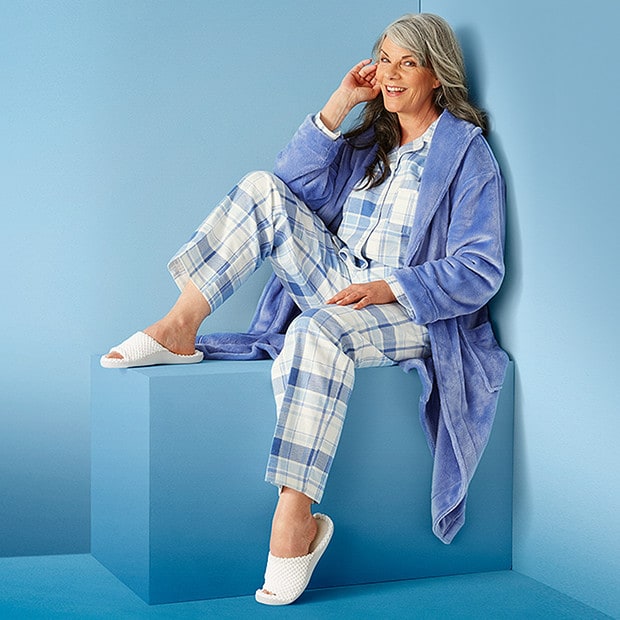 Coral Fleece Dressing Gown Target Australia