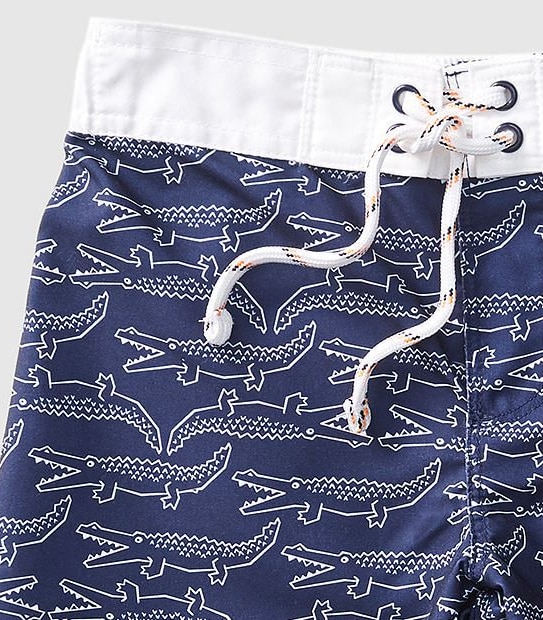 Crocodile Print Boardshorts