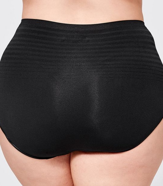 Fuller Figure 2 Pack Matte and Shine Seamfree Full Briefs; Style: LFB83607FF