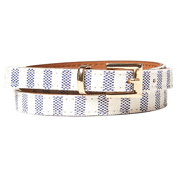 Striped Fabric Belt Striped Fabric Belt
