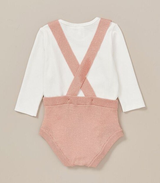 3 Piece Baby Romper Bodysuit Set