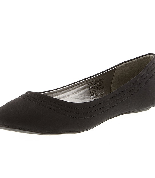 Tidy Ballerina Flats - Black