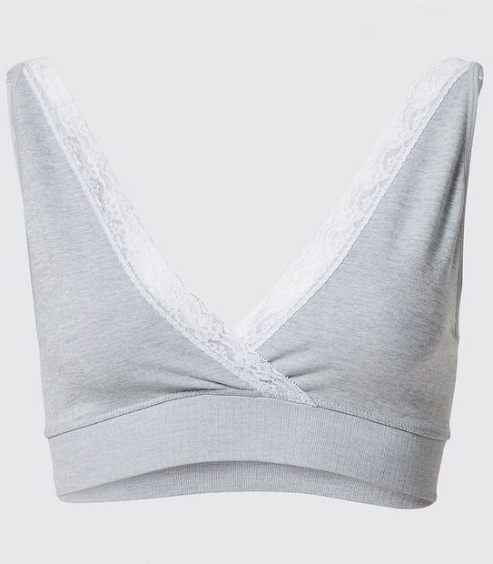 Maternity Crossover Crop Bra