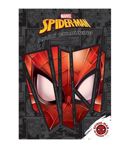Spider-Man 60th Anniversary: Adult Colouring Book (Marvel)