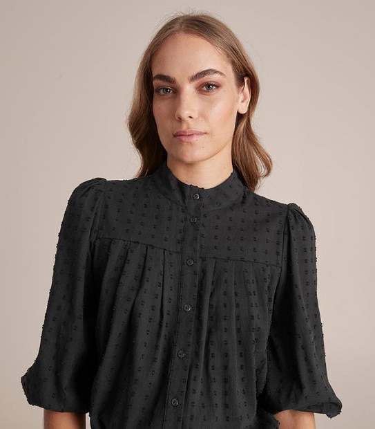Preview Textured Cotton Dobby Blouse Target Australia
