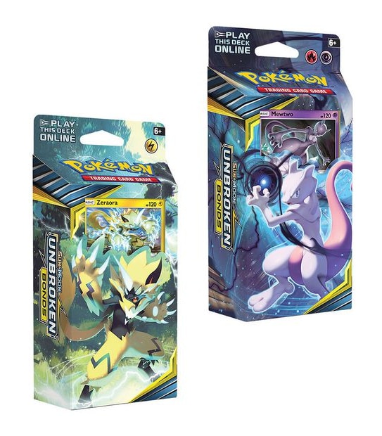 Pokemon TCG: Sun & Moon - Unbroken Bonds Battle Mind Theme Deck (Mewtw –  TBC Games