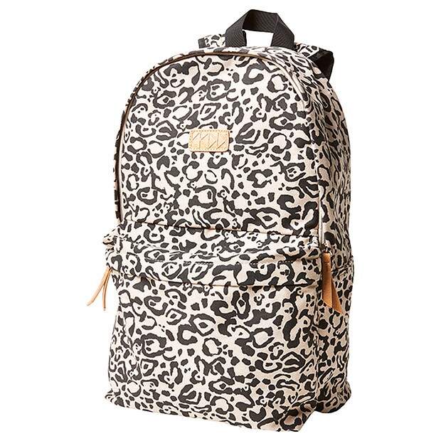 Leopard Canvas Backpack Leopard Canvas Backpack