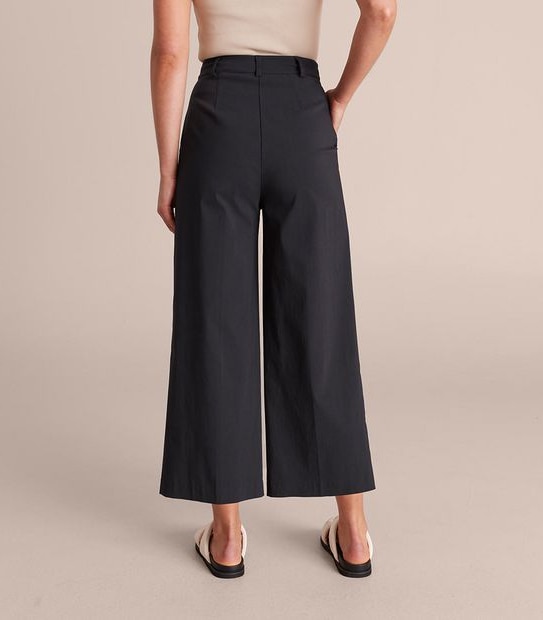 Preview Ankle Bengaline Wide Leg Pants