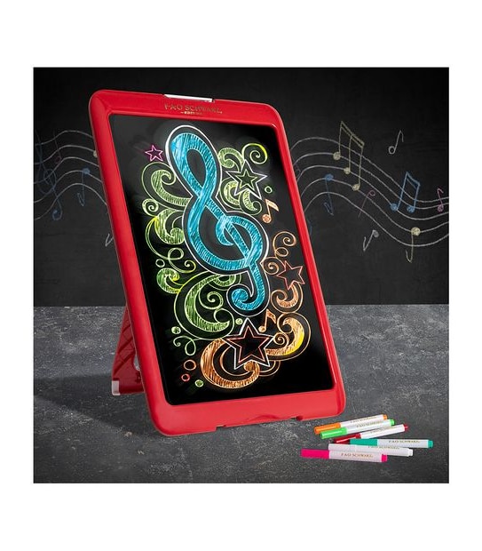 FAO Schwarz - Toy LED Neon Glow Drawing Easel with Markers