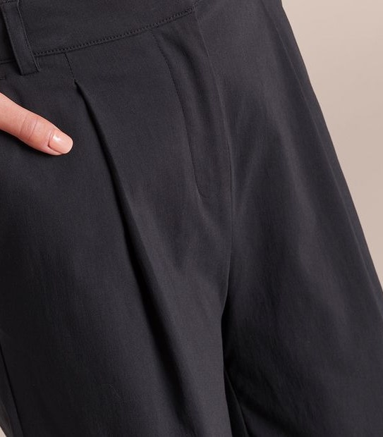 Preview Ankle Bengaline Wide Leg Pants