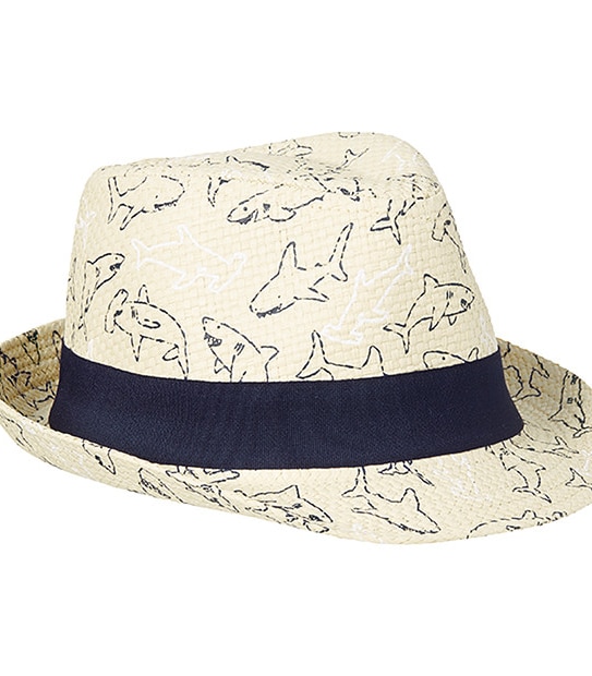 Boys' Shark Trilby Hat