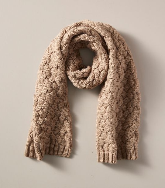 Cable Knit Scarf