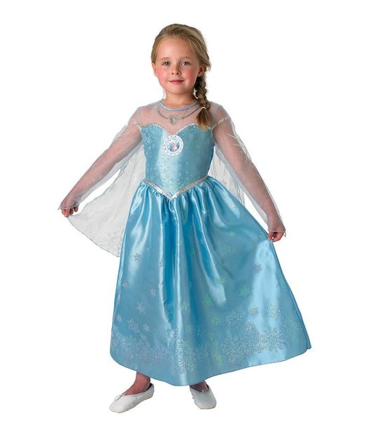 Disney Frozen Elsa Snow Queen Deluxe Costume Size 3-5/6-8 Assorted