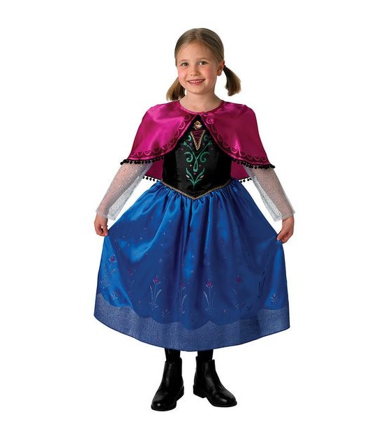 Disney Frozen Anna Deluxe Costume Size 3-5/6-8 Assorted