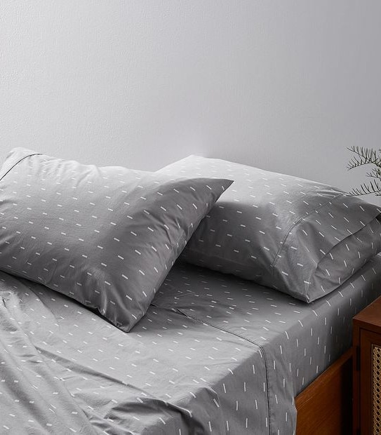 Stonewash Sheet Set - Morris Grey