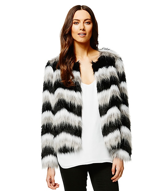 Faux Fur Jacket Target Australia
