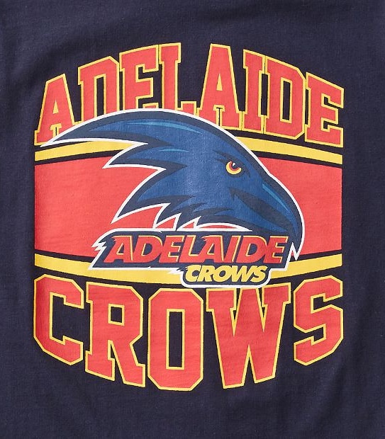 AFL Adelaide Crows Short Sleeve Youth T-Shirt
