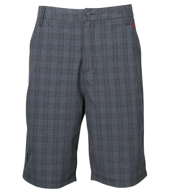 No Fear Broker Check Walk Shorts 