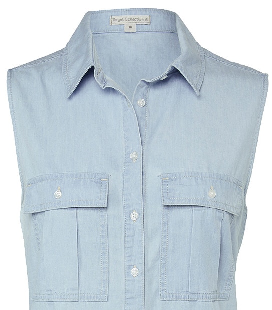 Chambray Longline Shirt