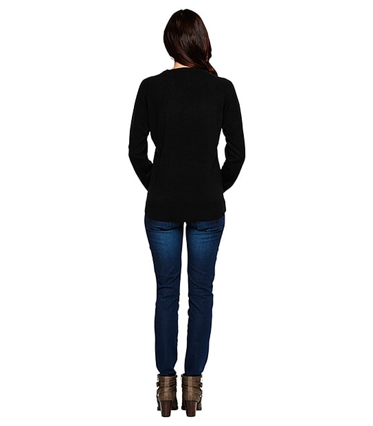 Crew Neck Sweater - Black