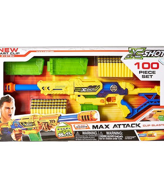 X-Shot Max Attack Clip Blaster