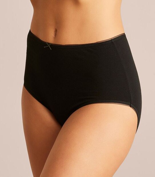 5 Pack Cotton/Elastane Full Briefs; Style: LFB183554