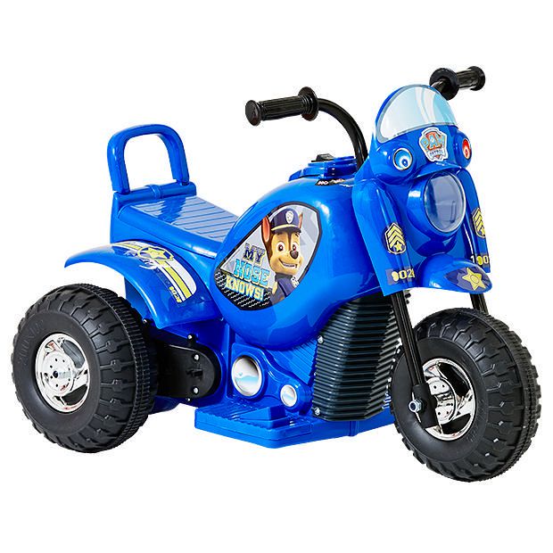 paw patrol 6v chase quad ride on