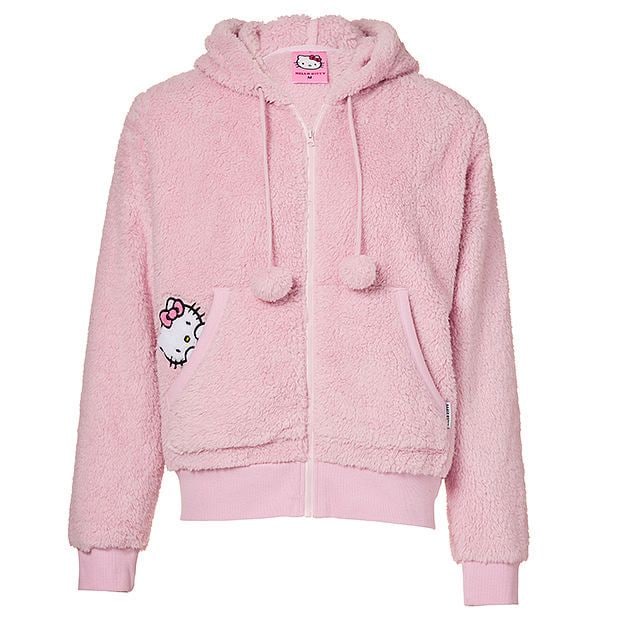 Hello Kitty Fleece Hooded Jacket Hello Kitty Fleece Hooded Jacket