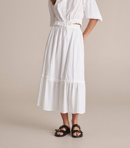Preview Dobby Tiered Skirt