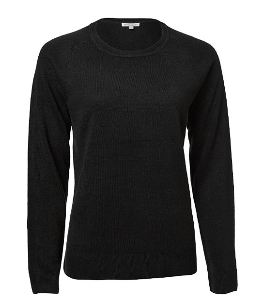 Crew Neck Sweater - Black