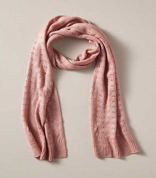 Pointelle Scarf