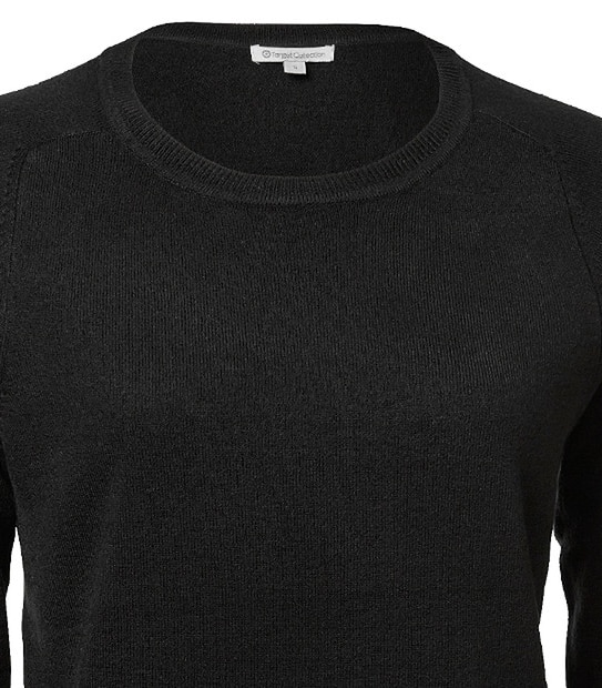 Crew Neck Sweater - Black