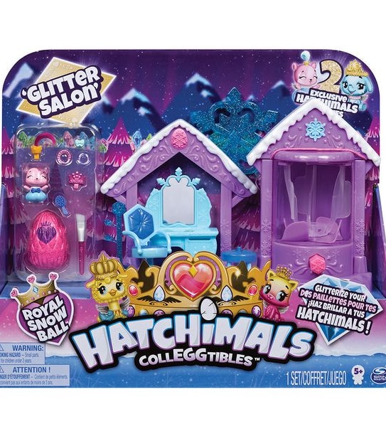 Hatchimals Colleggtibles Glitter Salon