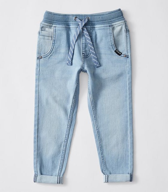 Ribbed Waist Jean