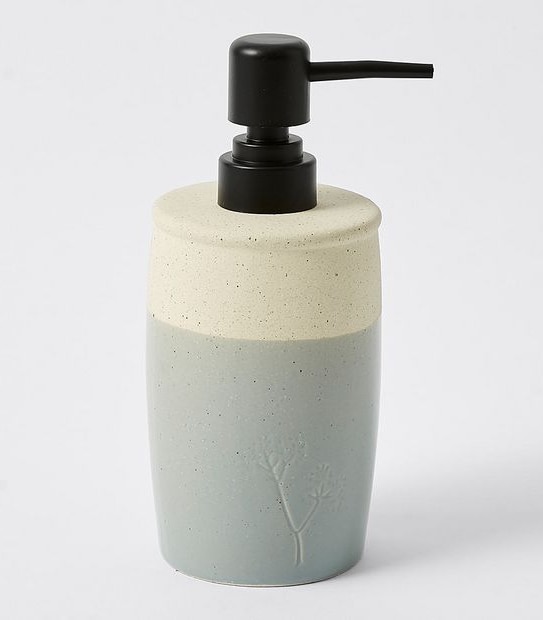 Dipped Ceramic Soap Dispenser