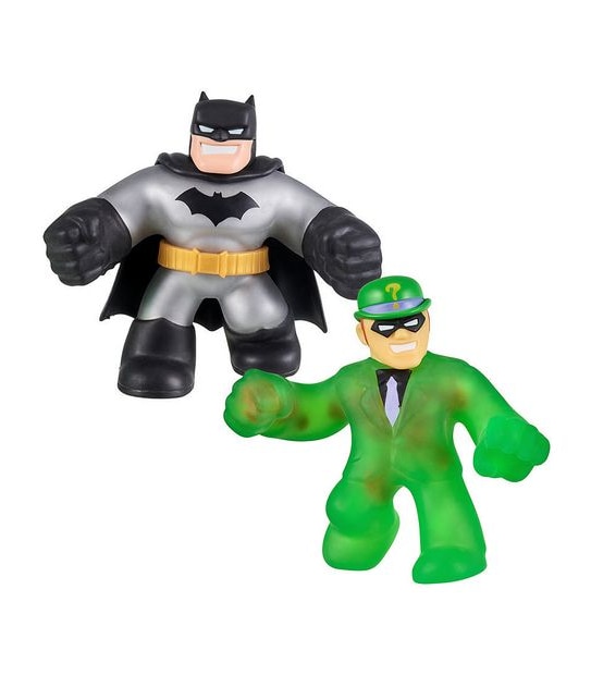 Heroes of Goo Jit Zu DC Versus Pack - Metallic Batman vs The Riddler